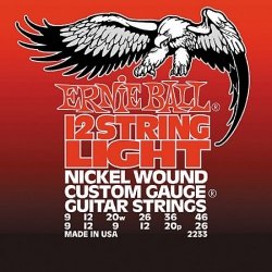 Ernie Ball 2233 12-string 9-46 9-26 struny elektryczne