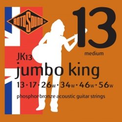 Rotosound JK13 Jumbo King struny do akustyka 13-56