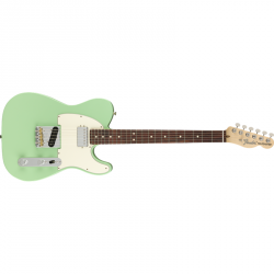 Fender American Performer Telecaster with Humbucking Rosewood Fingerboard Satin Surf Green