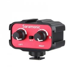 Saramonic SR-AX100 przedwzmacniacz audio do aparatu