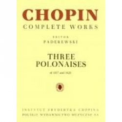 PWM Chopin complete works - trzy polonezy