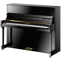 Zimmermann Studio S4 - pianino akustyczne 120 cm czarny połysk