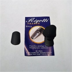 Rigotti PBGN gryzak czarny 0,8mm naklejka na ustnik