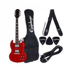 Epiphone Power Players SG Lava Red zestaw