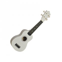 Ever Play UC-21 SM White Satin ukulele sopranowe biały mat
