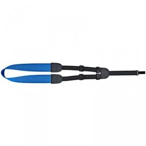 Ortega OUSHK-BL pasek krawat do ukulele niebieski