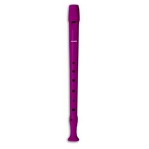 Hohner 9508 Violet flet prosty sopran C plastik niemiecki etui