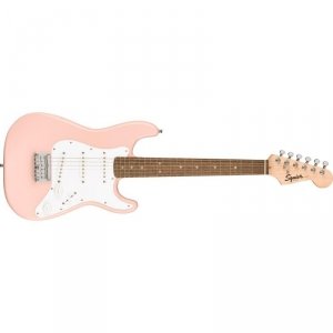Squier Mini Stratocaster Laurel Fingerboard Shell Pink
