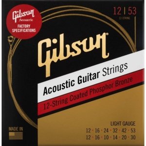 Gibson SAG-PB12L Phosphor Bronze 12-strunowy kpl strun do gitary akustycznej