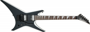 Jackson JS Series Warrior JS32 Amaranth Fingerboard Black with White Bevels