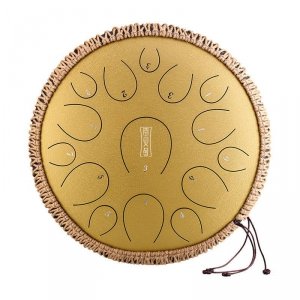 Hluru Round tongue drum 14 15 ton TY15-14-Golden
