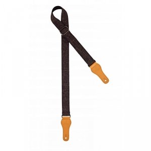 Ortega OCS-200U Pasek do ukulele, Coal Cotton