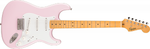 Squier Classic Vibe '50s Stratocaster HT Maple Fingerboard Parchment Pickguard Shell Pink