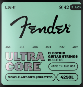 Fender 4250L Ultracore 9-42 Bullet end Nickel Plated Steel NPS