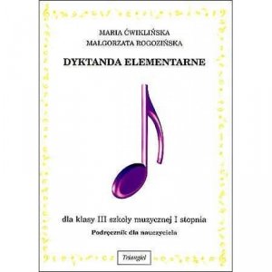 Dyktanda elementarne III, podręcznik dla nauczyciela