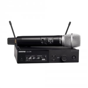 Shure SLXD24E/SM86-J53 - Cyfrowy system bezprzewodowy z nadajnikiem/mikrofonem do ręki SM86 (562-606 MHz)