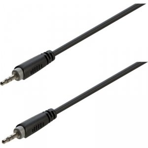 Roxtone RACC240L3 kabel audio 2x Jack mini stereo 3m