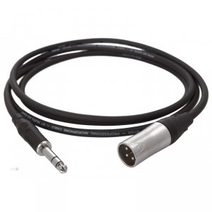 Klotz M1MS1K0100 Kabel XLR męski - Jack Stereo 1m