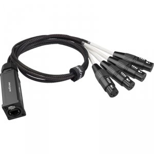 Roxtone RJ45 CAT7 konwerter adapter DMX żeński