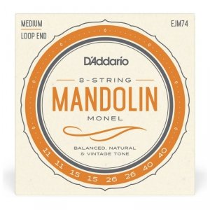 D'Addario EJM74 struny do mandoliny Monel