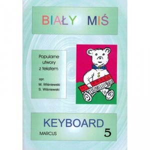 Marcus Biały Miś 5 Keyboard