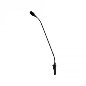 Shure CVG18RS-B/C - Mikrofon, gęsia szyjka 45cm, przycisk z LED