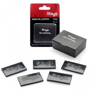 Stagg DGC-05 BK żelki do perkusji czarne