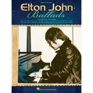 Elton John Ballads Easy Piano