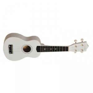 Ever Play UK-21 White Gloss ukulele sopran biały połysk