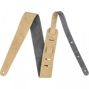 Fender 099-0691-024 Reversible Suede 2 GREY TAN pasek