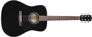 Fender CD-60 Dread V3 BLK w/case