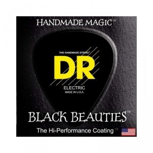 DR BKE-10/52 struny do gitary elektrycznej 10-52 Black Beauties
