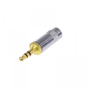 REAN NYS231G wtyk jack 3,5 stereo metalowy