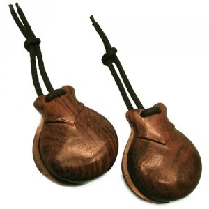 Samba S-5307L kastaniety drewniane palisander Large