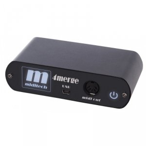 Miditech MIDI 4merge / USB sumator midi