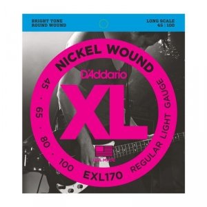 D'Addario EXL170 - XL Nickel 45-100