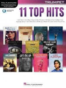 11 Top Hits for Trumpet Instrument Play-Along