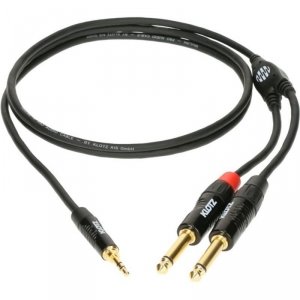 Klotz KY5-600 kabel mini jack stereo-2x jack mono 6m