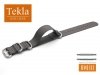 TEKLA 22 mm NATO HEAVY TN01 pasek nylon szary
