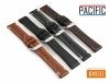 PACIFIC 22 mm pasek skórzany W112 czarny W112-1BL-22