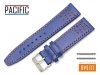 PACIFIC 22 mm pasek skórzany W28 niebieski