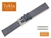 Pasek do zegarka TEKLA PT26 skórzany 18 mm granatowy