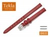 TEKLA 08 mm pasek skórzany PT26 czerwony
