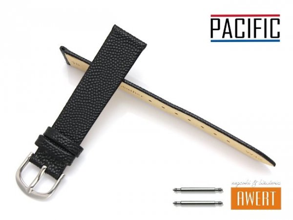 PACIFIC 14 mm pasek skórzany W42 czarny W42-1S-14