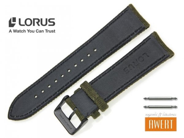 LORUS 22 mm oryginalny pasek RHG072X