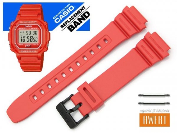 CASIO F-108WH-4AH oryginalny pasek 18 mm 10365984