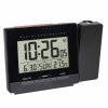 TFA 60.5016.01 budzik biurkowy zegar elektroniczny sterowany radiowo z termometrem i projektorem