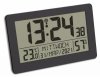 TFA 60.2557.01 zegar elektroniczny ścienny biurowy sterowany radiowo z termometrem i higrometrem podświetlany
