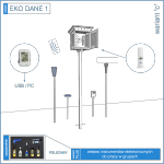 Ogródek meteorologiczny dydaktyczny szkolny MeteoPlus EKO DANE 1