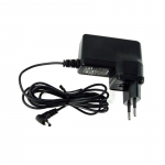 Papouch 15V/0.8A zasilacz sieciowy impulsowy wtyczka europejska cylindryczna 3.5 x 1.35 mm